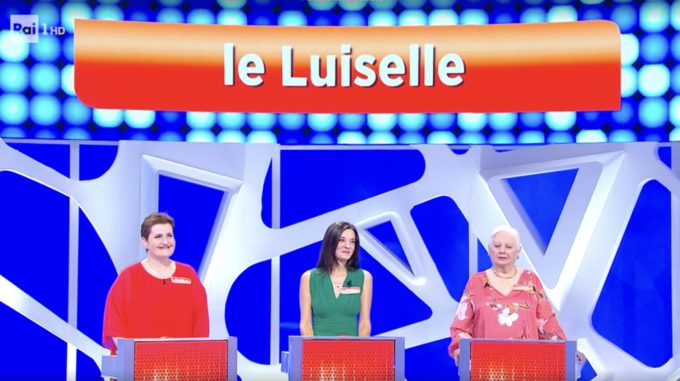 Le Luiselle da Casole d’Elsa a Reazione a Catena su Rai 1: la sfida alle supercampionesse