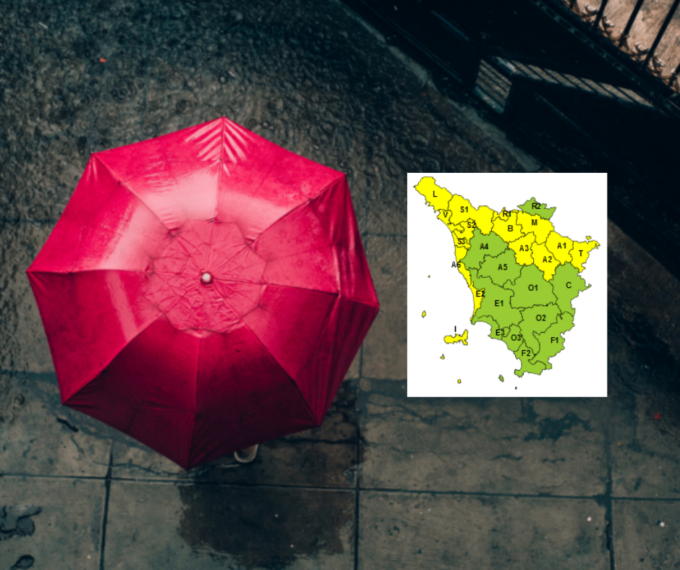 Nuova perturbazione in Toscana: allerta gialla per pioggia, vento forte e mareggiate