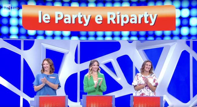 Le Party e Riparty da Montecatini Terme protagoniste a Reazione a Catena su Rai 1