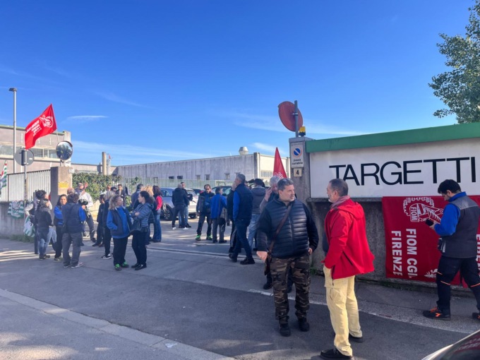 Chiude la Targetti Sankey di Firenze: 50 esuberi e scatta il presidio. La Regione apre tavolo di crisi
