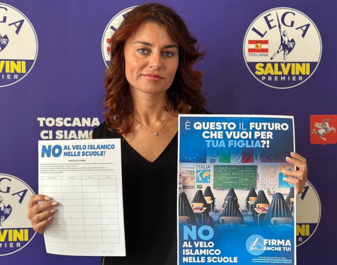 La proposta della Lega: “In classe senza velo per i minori”. Il Pd: “Ennesima battaglia strumentale”