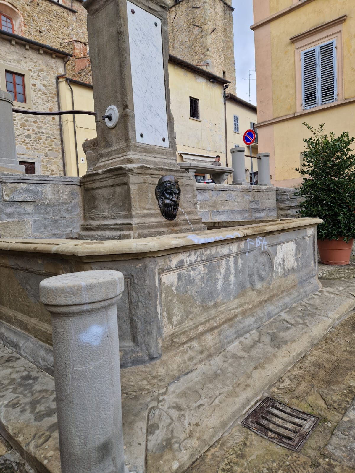 fontana piazza Garibaldi sansepolcro