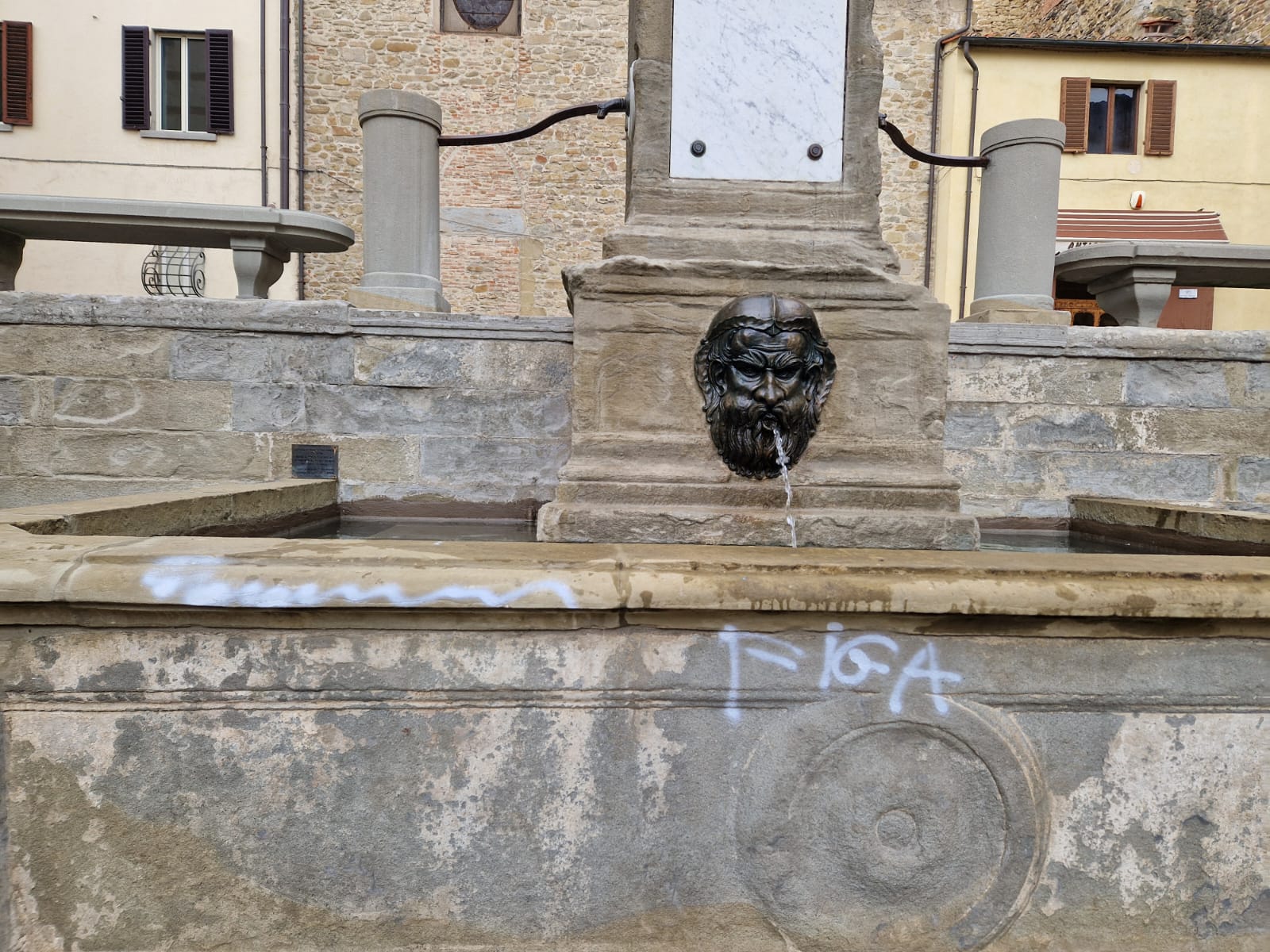 fontana piazza Garibaldi sansepolcro