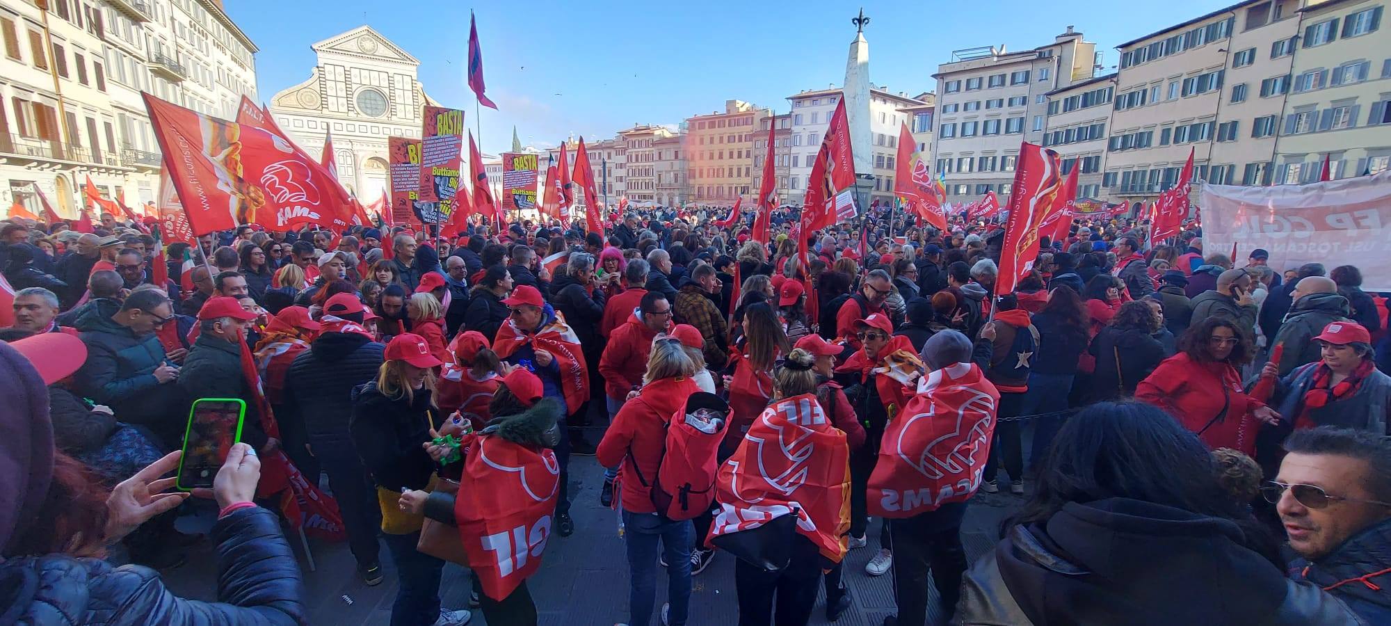 sciopero generale firenze