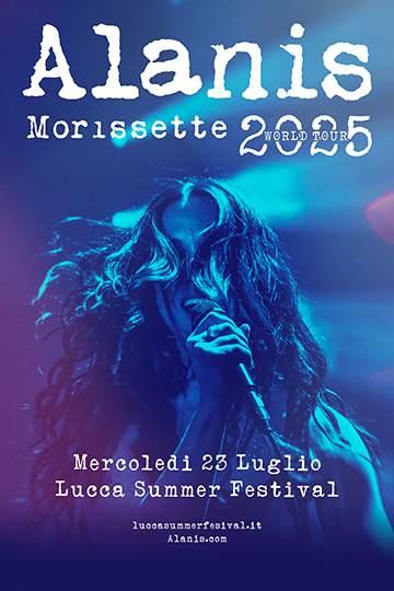 Alanis Morissette  e Till Lindemann dei Rammstein al Lucca Summer