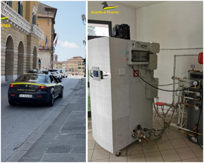 La caldaia super tecnologica dal risparmio assicurato era una truffa: sequestrati 2 milioni di euro ad un imprenditore di Pisa