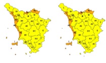 Toscana, prorogata fino a venerdì 22 novembre l'allerta arancione per vento e mareggiate