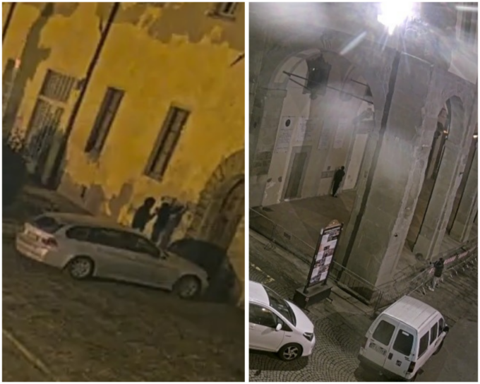 Imbrattarono la Fontana di Piazza Garibaldi a Sansepolcro: incastrati tre vandali minorenni