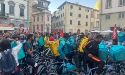 A Prato e Firenze sciopero dei rider, CGIL: "Categoria sfruttata. Chiesto incontro urgente"