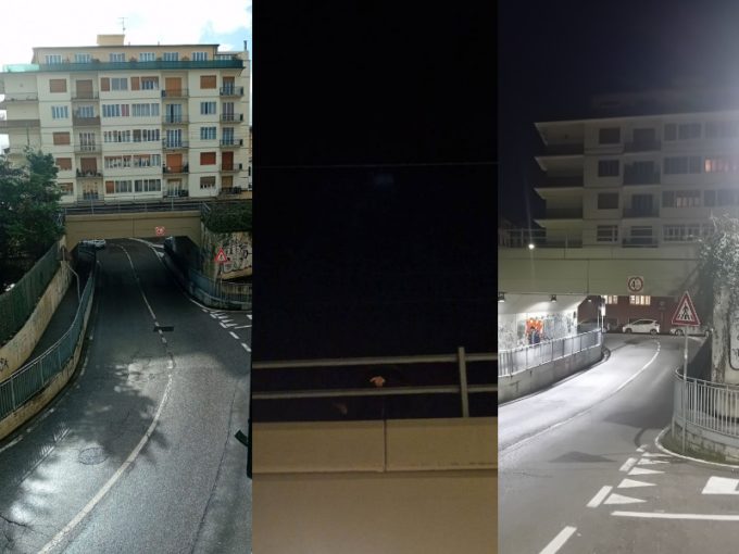 Follia baby gang: sassi dal cavalcavia dal ponte di viale Cadorna a Firenze
