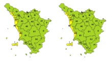 Toscana, codice giallo per mareggiate sulla fascia costiera centro-settentrionale