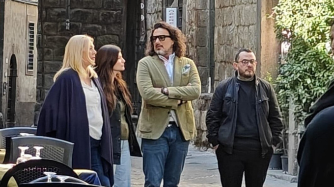 Alessandro Borghese a Pisa per la sua trasmissione
