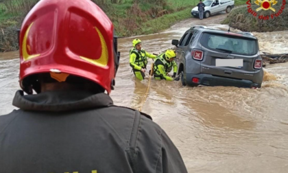 Maltempo, fiumi sotto osservazione. Frane in tutta la regione