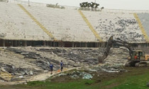 La pioggia rallenta i lavori allo stadio Franchi