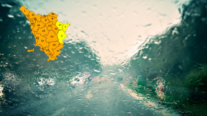 Codice giallo in Toscana per pioggia