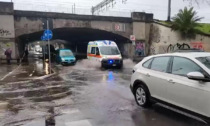 Maltempo, pioggia forte e allagamenti a Firenze