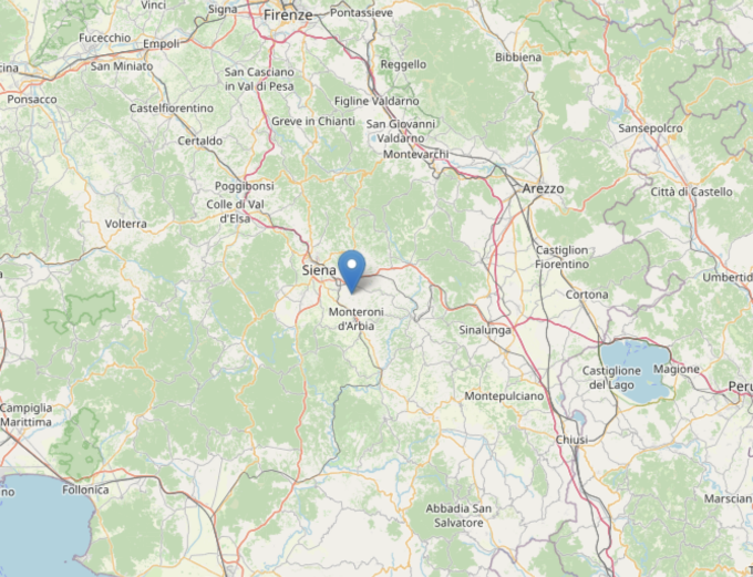 Sciame sismico a Siena, scossa di terremoto di magnitudo 3.2: scuole chiuse in numerosi comuni