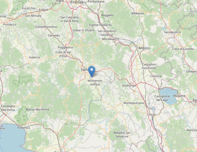 Terremoto, torna a tremare la terra nel Senese: scossa a Monteroni d’Arbia