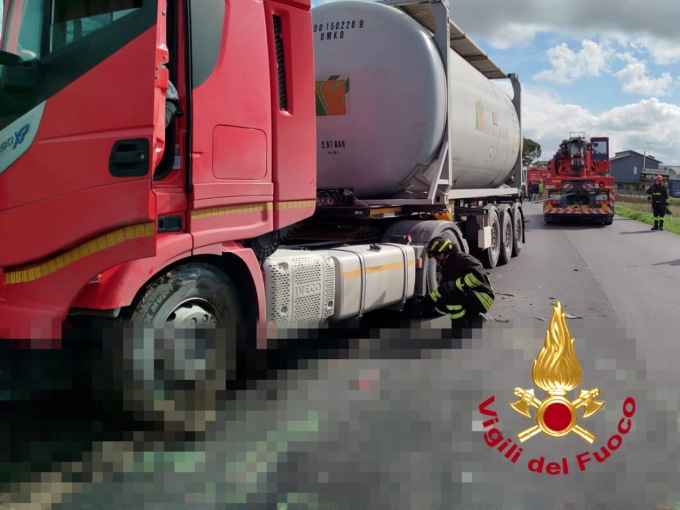 Incendio in appartamento a Sorgane