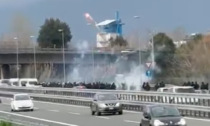 Scontri tra tifosi sull’A12: 14 Daspo tra ultras lucchesi e perugini