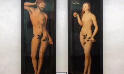 Uffizi, riuniti Adamo ed Eva di Cranach