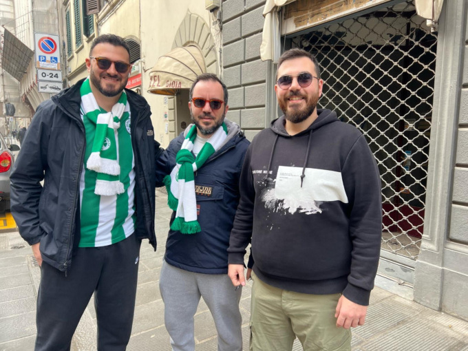 Conference, più di mille i tifosi greci a Firenze