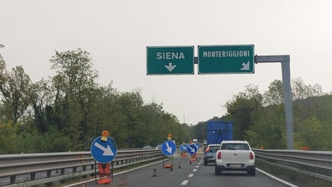 AutoPalio disseminata di chiodi