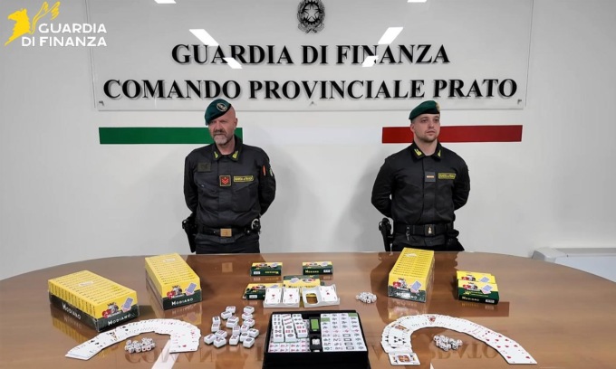 Prato, gioco d’azzardo: blitz  delle Fiamme Gialle