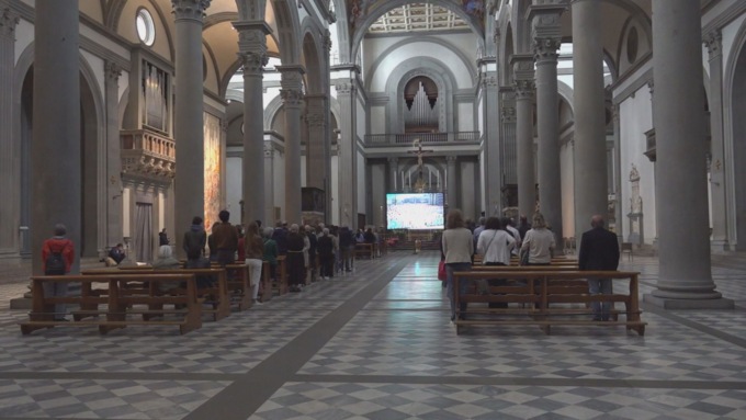 Funerali Papa Francesco, in 200 a San Lorenzo