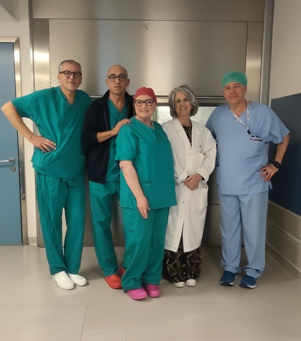 Triplice intervento chirurgico in una sola seduta