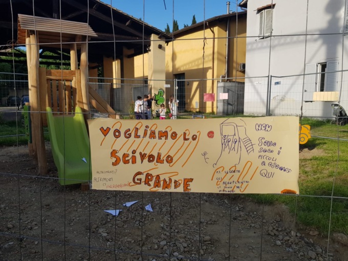 Firenze, i giochi ai giardini? “Sono solo per i più piccoli”. E i bambini protestano