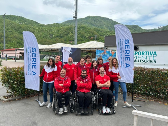 Rari Nantes, la paralimpica alla Final four scudetto. E il presidente Pieri “nuota per la ricerca”