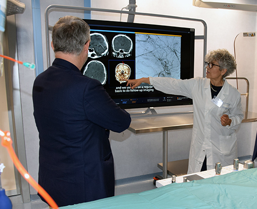 Siena, inaugurato il nuovo angiografo dell’ospedale Le Scotte