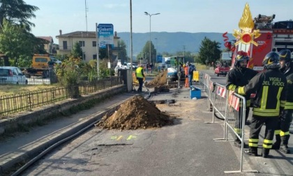Fuga di gas, chiusa la Sr70 in Casentino