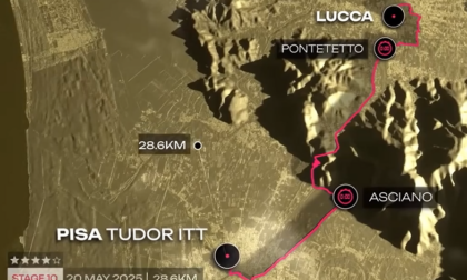 Giro d'Italia, la crono da Lucca a Pisa decisiva per la classifica generale