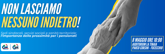 Pensionati, nuova sede Uil e tavola rotonda a Fucecchio (Firenze)