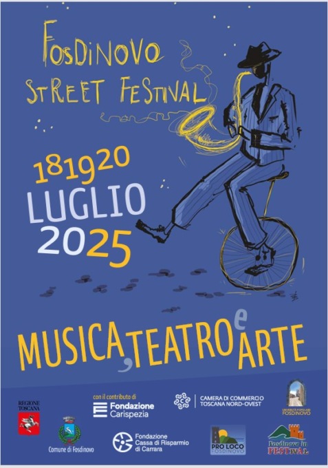 Musica, arte, teatro: con lo Street Festival, Fosdinovo performance a cielo aperto