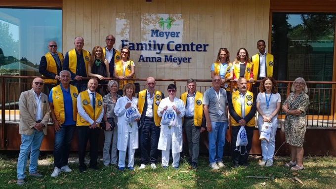 Rete del Codice Rosa, donazione al Pronto soccorso del Meyer