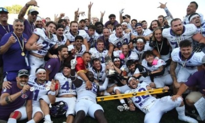 Guelfi Firenze in festa: secondo scudetto nel football americano
