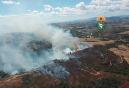 Maremma, tre incendi in poche ore alimentati dal vento