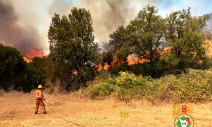 Scansano, nuovo pericoloso incendio: le fiamme minacciano le case