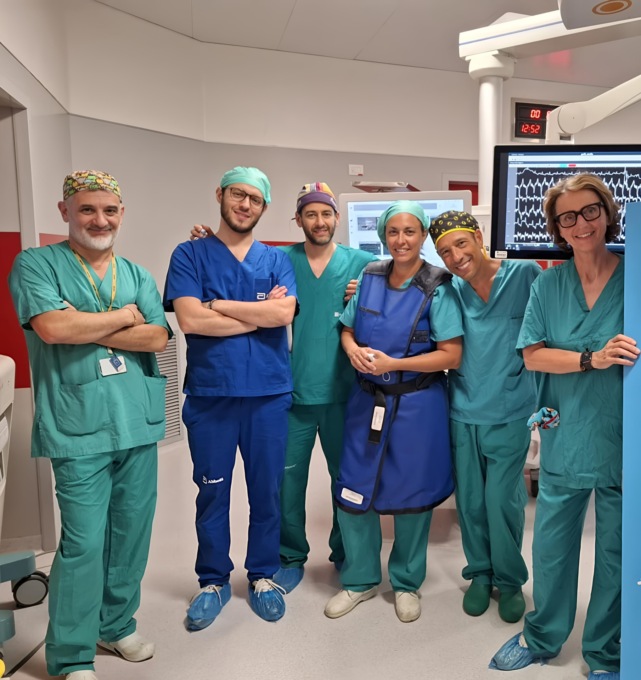 Al Meyer primo impianto in Toscana di pacemaker bicamerale senza fili su bambina di 11 anni