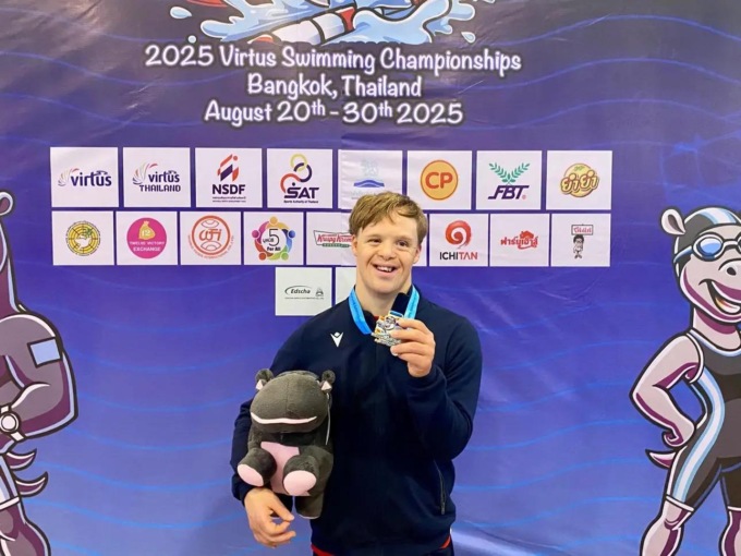 Axel Belig trionfa ai Mondiali Virtus: doppio oro e sette medaglie complessive