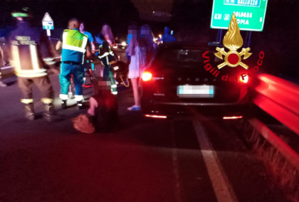 Incidente frontale sull’Autopalio, sette persone coinvolte