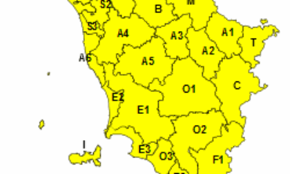 Maltempo estivo in arrivo sulla Toscana