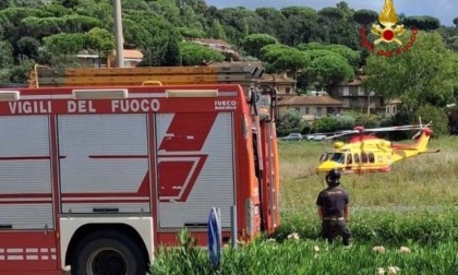 Giovane cade dal terrazzo di casa, l'intervento del Pegaso