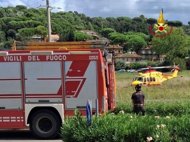 Giovane cade dal terrazzo di casa, l’intervento del Pegaso