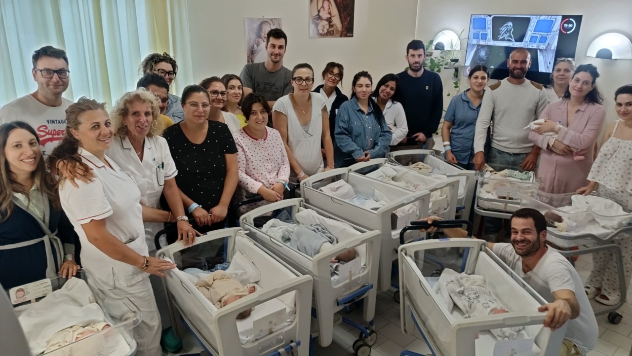 Due giorni record nella Asl Toscana centro: dieci nati in 48 ore all’ospedale del Mugello