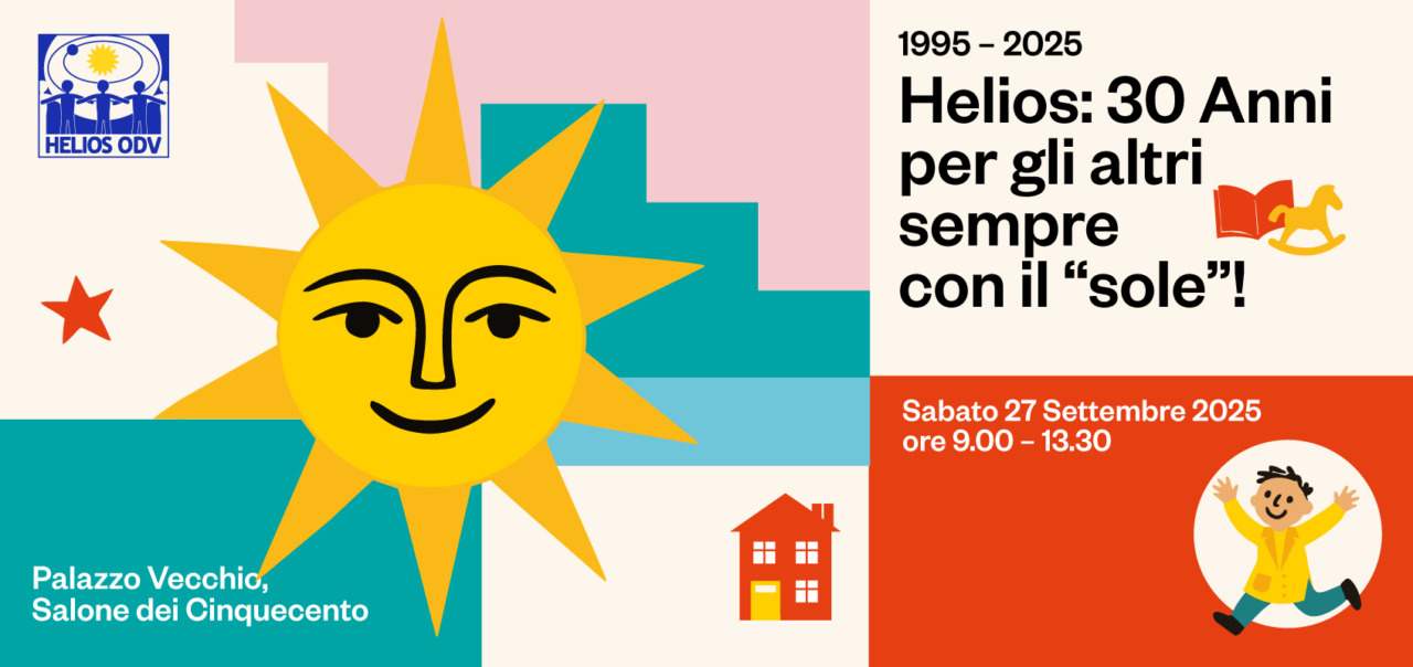 Firenze celebra il trentennale dell’associazione di volontariato Helios ODV