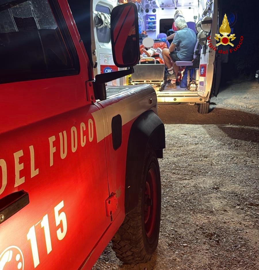Monte Argentario, si fa male durante l’escursione: recuperata dai Vigili del Fuoco